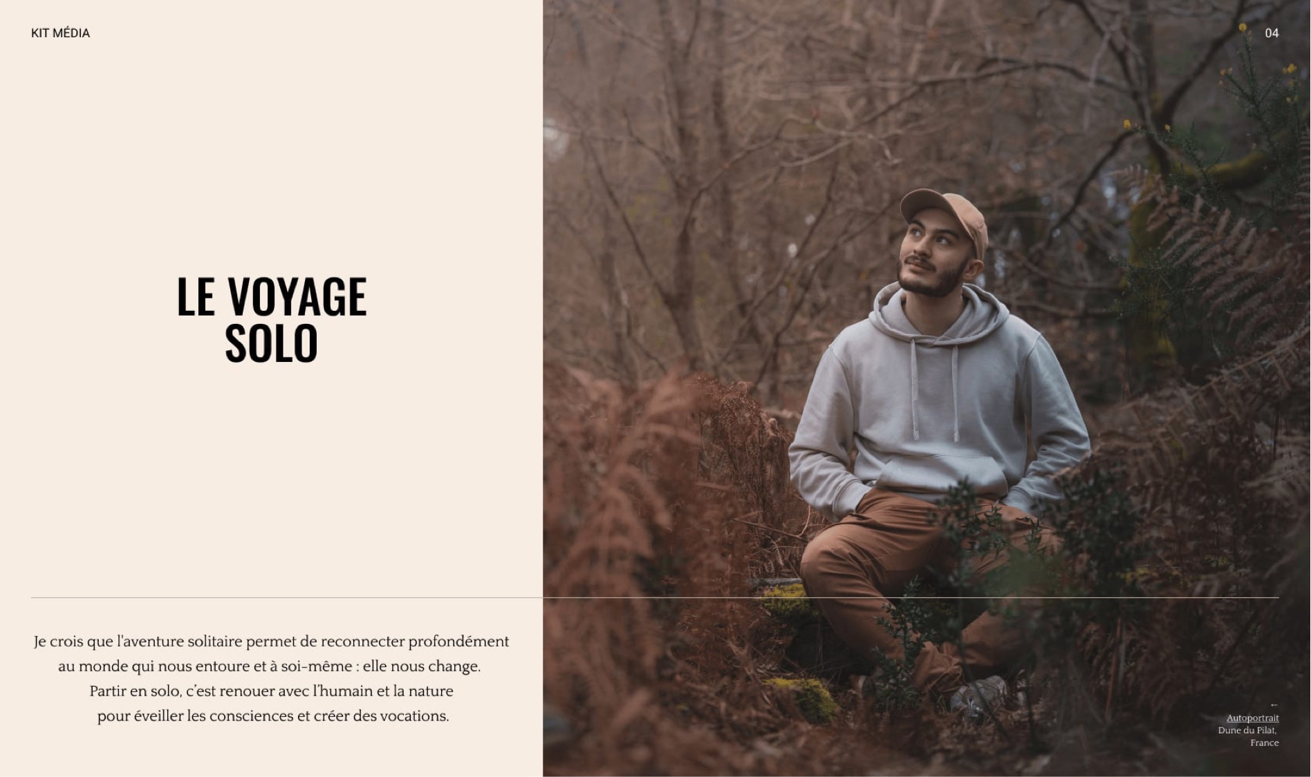 Page 4 : Le voyage solo